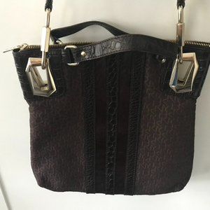 DKNY Monogram Brown Purse/Tote